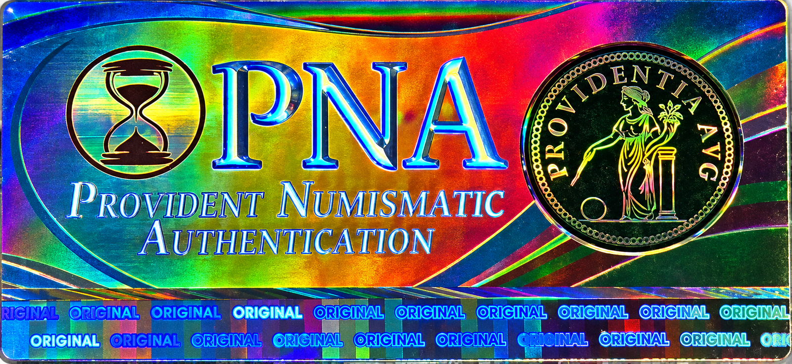 PNA holographic tag reverse, enhanced for display